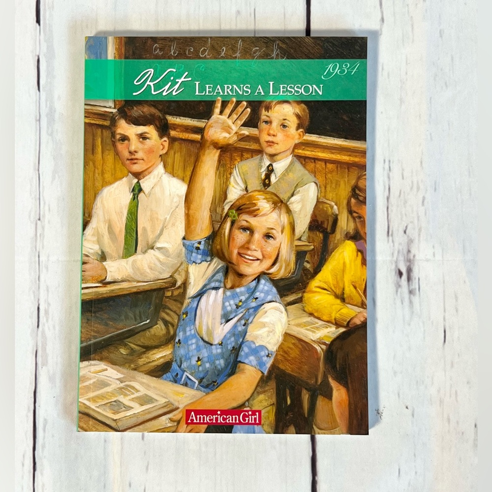 American Girl Book Kit Learns a Lesson Historical Fiction Kids PaperBack 2000